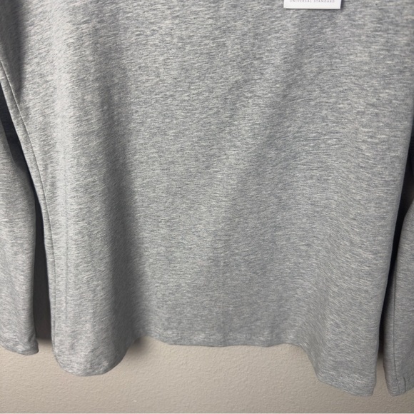 Universal Standard Gray Long Sleeve Top - Picture 3 of 10
